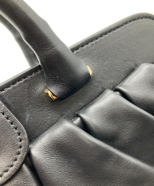 CHRISTIAN VILLA（クリスチャンヴィラ）CHRISTIAN VILLA (クリスチャンヴィラ) ラビオリトートバッグ ブラックの古着・服飾アイテム