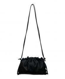 LUDLOW（ラドロー）の古着「スカラップ巾着ショルダーバッグ」｜ブラック