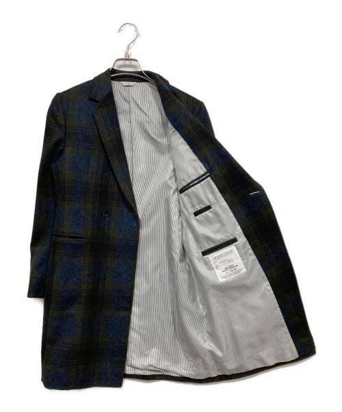 BROOKLYN TAILORS（ブルックリン テイラーズ）BROOKLYN TAILORS (ブルックリン テイラーズ) Ron Herman (ロンハーマン) ウールチェスターコート グリーンの古着・服飾アイテム