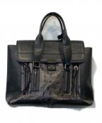 3.1 phillip limスリーワンフィリップリム）の古着「サッチェル2WAYバッグ」｜ブラック