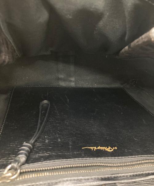 3.1 phillip lim（スリーワンフィリップリム）3.1 phillip lim (スリーワンフィリップリム) サッチェル2WAYバッグ ブラックの古着・服飾アイテム