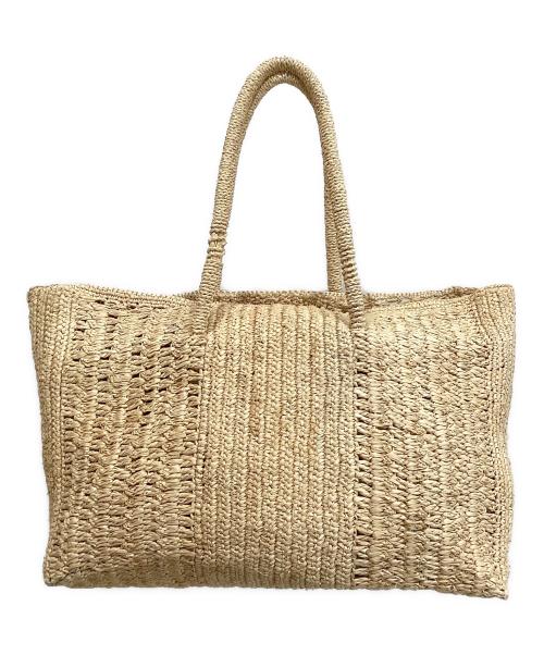 MAISON N.H PARIS（メゾン・エヌ・アッシュ・パリ）MAISON N.H PARIS (メゾン・エヌ・アッシュ・パリ) トートバッグ ベージュの古着・服飾アイテム