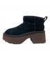 UGG (アグ) Classic Ultra Mini New Heights ブラック サイズ:23.0㎝：9000円