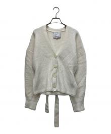 3.1 phillip lim（スリーワンフィリップリム）の古着「アルパカ混ニットカーディガン」｜ホワイト