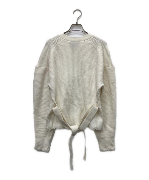 3.1 phillip lim（スリーワンフィリップリム）3.1 phillip lim (スリーワンフィリップリム) アルパカ混ニットカーディガン ホワイト サイズ:XSの古着・服飾アイテム