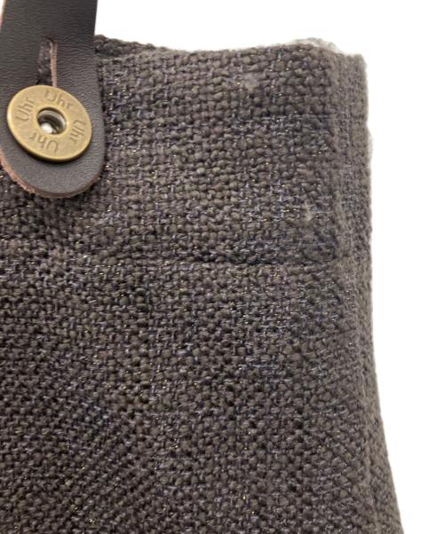Uhr（ウーア）Uhr (ウーア) Glitter Tweed Over Pants グレー サイズ:36の古着・服飾アイテム