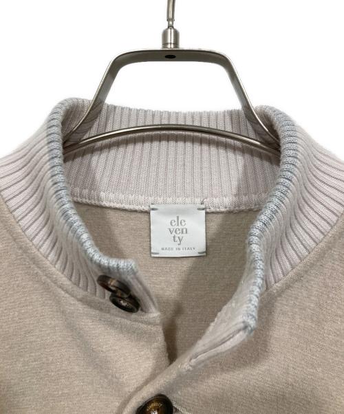 eleventy（イレブンティ）eleventy (イレブンティ) ウール ボンバージャケット ベージュ サイズ:Lの古着・服飾アイテム