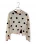 MARNI（マルニ）の古着「ドットセーター」｜ホワイト×ブラック