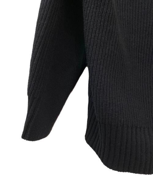 sacai（サカイ）sacai (サカイ) high neck zip knit ブラック サイズ:1の古着・服飾アイテム