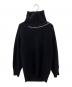 sacai（サカイ）の古着「high neck zip knit」｜ブラック