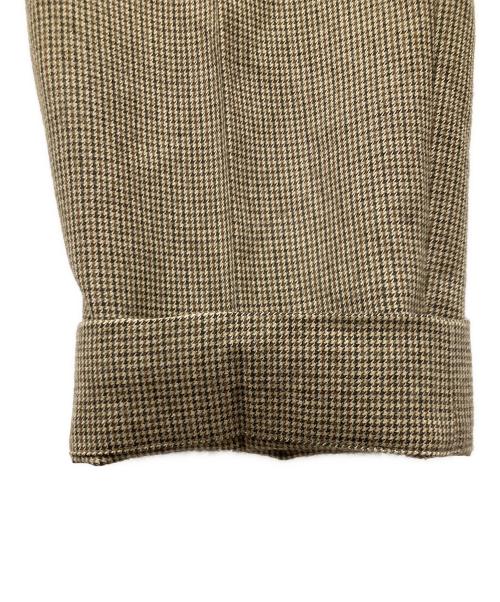 sacai（サカイ）sacai (サカイ) ウールスラックス ベージュ サイズ:1の古着・服飾アイテム