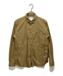 sacai（サカイ）の古着「Cotton Weather Shirt」｜ベージュ