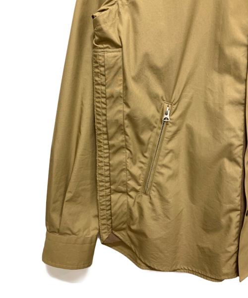 sacai（サカイ）sacai (サカイ) Cotton Weather Shirt ベージュ サイズ:１の古着・服飾アイテム