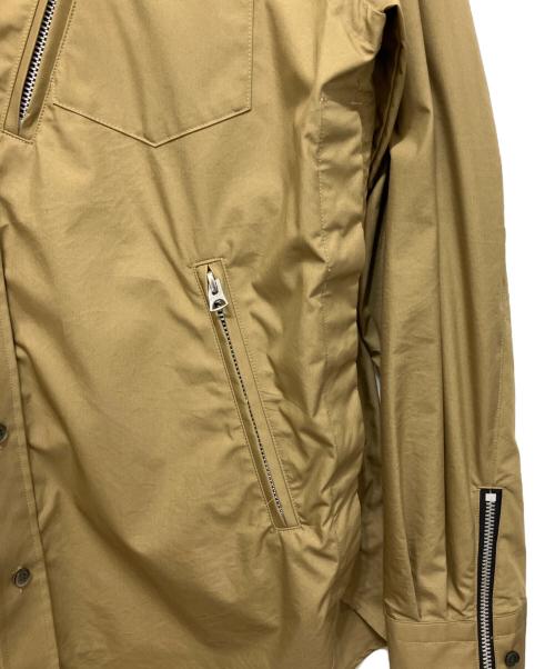 sacai（サカイ）sacai (サカイ) Cotton Weather Shirt ベージュ サイズ:１の古着・服飾アイテム