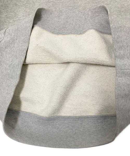 HELMUT LANG（ヘルムートラング）HELMUT LANG (ヘルムートラング) ロゴ刺繍クルーネックスウェット グレー サイズ:Sの古着・服飾アイテム