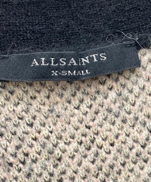 ALL SAINTS（オールセインツ）ALL SAINTS (オールセインツ) LUNAR CARDIGAN ブラック サイズ:XSの古着・服飾アイテム