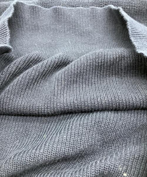 THE SHINZONE（ザ シンゾーン）THE SHINZONE (ザ シンゾーン) HIGH TWISTED COTTON KNIT PULLOVER　2025年モデル ネイビー サイズ:FOの古着・服飾アイテム