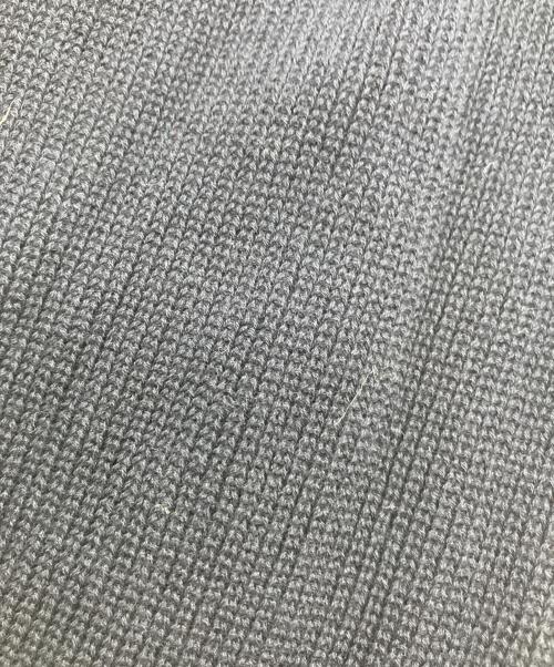 THE SHINZONE（ザ シンゾーン）THE SHINZONE (ザ シンゾーン) HIGH TWISTED COTTON KNIT PULLOVER　2025年モデル ネイビー サイズ:FOの古着・服飾アイテム