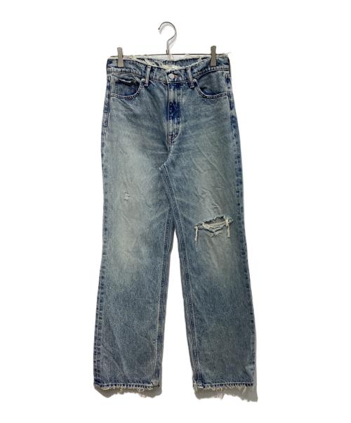 CLANE（クラネ）CLANE (クラネ) CRASH DENIM PANTS　2025年モデル　19111-7212 インディゴ サイズ:2の古着・服飾アイテム