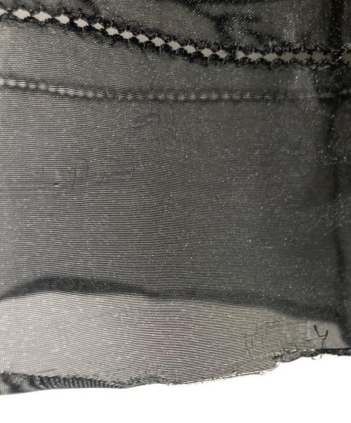 tricot COMME des GARCONS（トリココムデギャルソン）tricot COMME des GARCONS (トリココムデギャルソン) 花刺繍シアースカート ブラック サイズ:FREEの古着・服飾アイテム