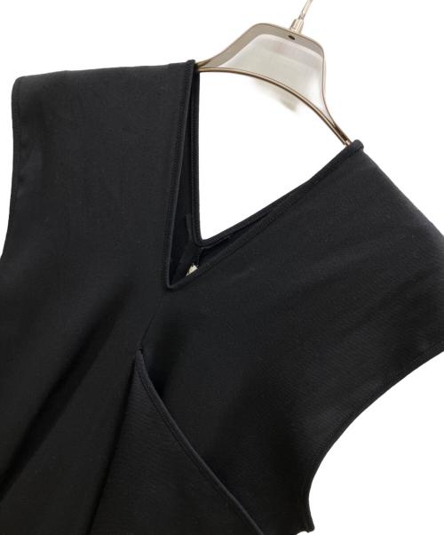 COMME des GARCONS（コムデギャルソン）COMME des GARCONS (コムデギャルソン) 変形ノースリーブワンピース ブラック サイズ:Mの古着・服飾アイテム
