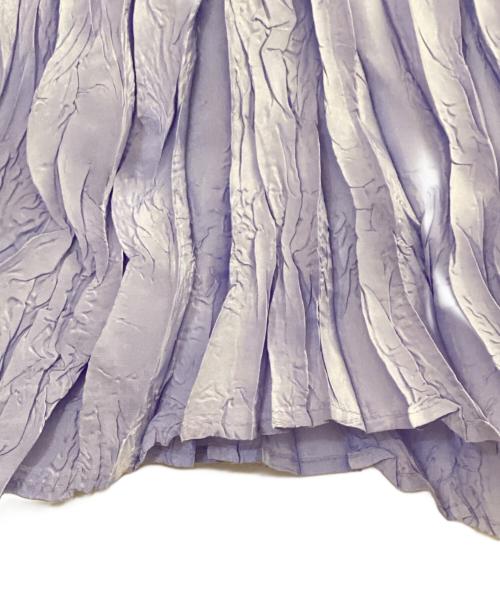 PLEATS PLEASE（プリーツプリーズ）PLEATS PLEASE (プリーツプリーズ) シワ加工1Bシャツ ラベンダー サイズ:3の古着・服飾アイテム