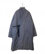 A + TOKYOエープラス トウキョウ）の古着「パデッドオーバーコート」｜グレー