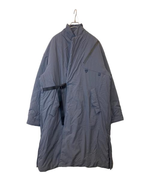 A + TOKYO（エープラス トウキョウ）A + TOKYO (エープラス トウキョウ) パデッドオーバーコート グレー サイズ:1の古着・服飾アイテム