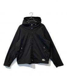 417 by EDIFICE（417 バイ エディフィス）の古着「WASHER NYLON マウンテンパーカー 25011312503010」｜ブラック