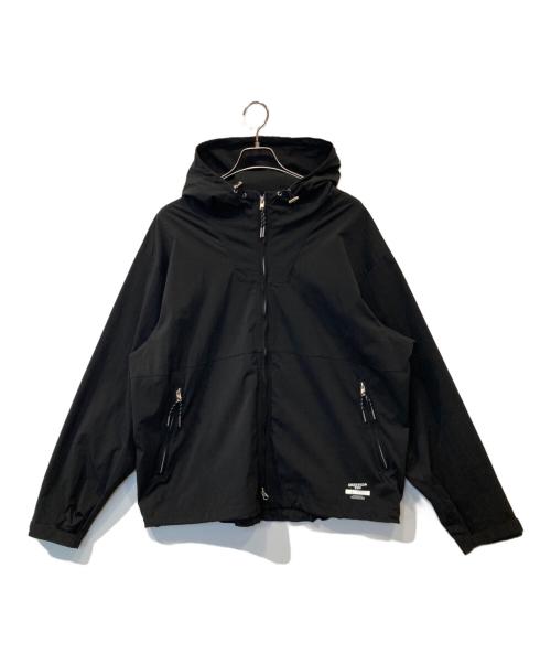 417 by EDIFICE（417 バイ エディフィス）417 by EDIFICE (417 バイ エディフィス) WASHER NYLON マウンテンパーカー 25011312503010 ブラック サイズ:Lの古着・服飾アイテム