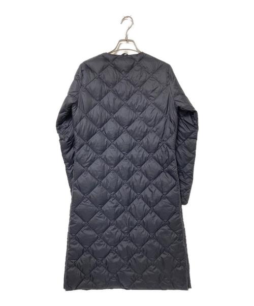 TAION（タイオン）TAION (タイオン) シティ クルーネック ロングダウンコート ブラック サイズ:Mの古着・服飾アイテム