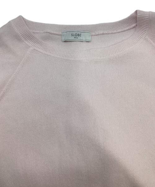 SLOBE IENA（スローブ イエナ）SLOBE IENA (スローブ イエナ) スムースオーバーニット ライトピンク サイズ:FREEの古着・服飾アイテム