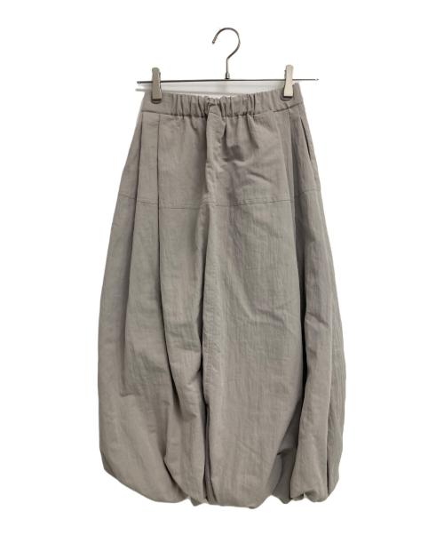 tageechita（タジチタ）tageechita (タジチタ) ヘムバルーンスカート ライトグレー サイズ:Sの古着・服飾アイテム