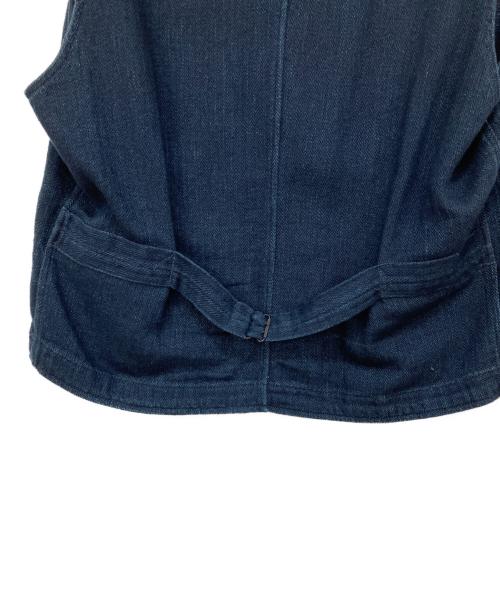 RRL（ダブルアールエル）RRL (ダブルアールエル) ヘリンボーンジレ インディゴ サイズ:Mの古着・服飾アイテム