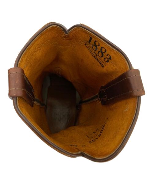 1883 by lucchese（1883 バイ ルケーシー）1883 by lucchese (1883 バイ ルケーシー) ウェスタンブーツ ブラウン サイズ:6.5の古着・服飾アイテム