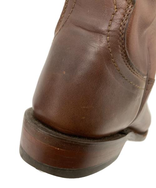 1883 by lucchese（1883 バイ ルケーシー）1883 by lucchese (1883 バイ ルケーシー) ウェスタンブーツ ブラウン サイズ:6.5の古着・服飾アイテム