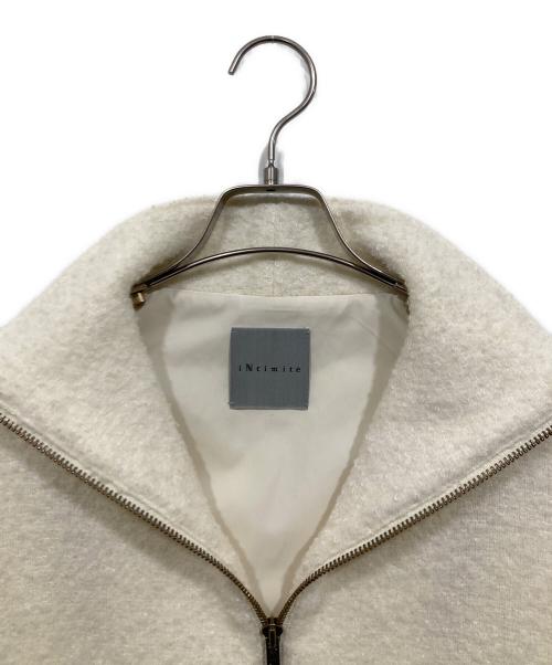 INTIMITE（アンティミテ）INTIMITE (アンティミテ) Dolman Wool Jacket アイボリー サイズ:Sの古着・服飾アイテム
