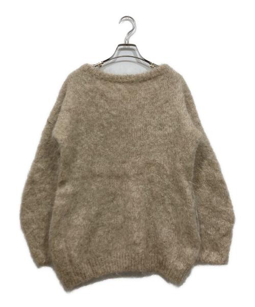 Plage（プラージュ）Plage (プラージュ) NUBE モヘヤMIX クルーネックプルオーバー ベージュ サイズ:Freeの古着・服飾アイテム