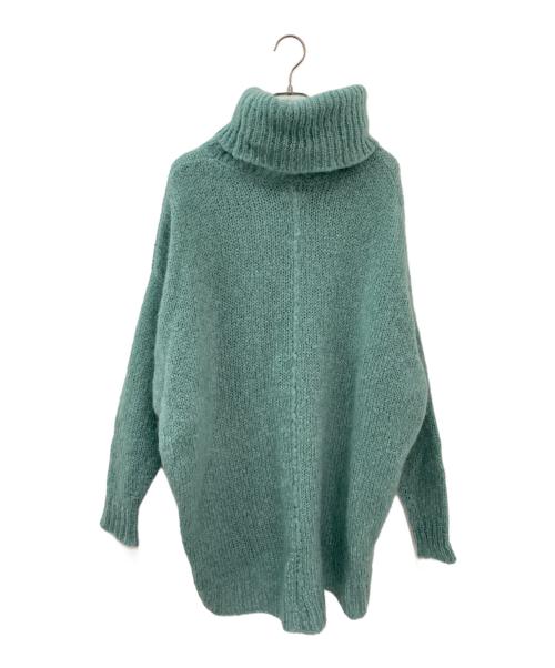 ISABEL MARANT（イザベルマラン）ISABEL MARANT (イザベルマラン) モヘアタートルニット グリーン サイズ:34の古着・服飾アイテム