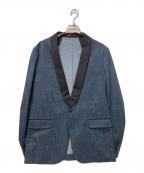 LOVELESSラブレス）の古着「デニムタキシードジャケット」｜ブラック