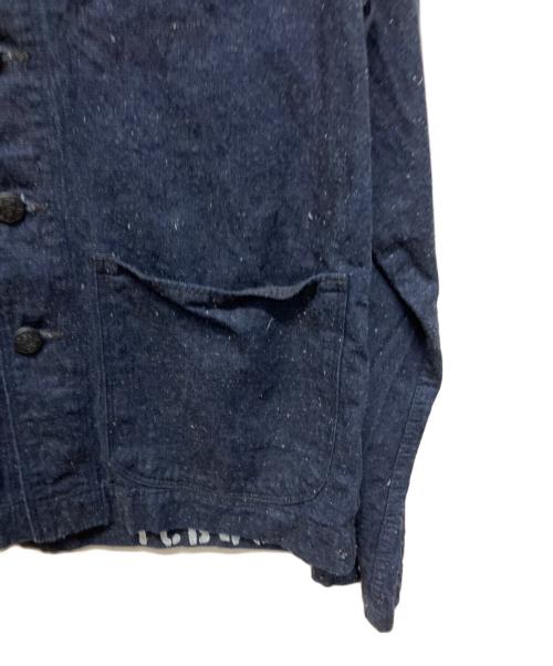 TCB jeans（ティーシービー ジーンズ）TCB jeans (ティーシービー ジーンズ) SEAMENS Jumpaers/USN Deck JKT インディゴ サイズ:40の古着・服飾アイテム