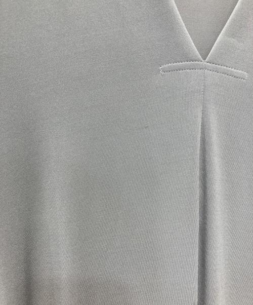 ISSEY MIYAKE（イッセイミヤケ）ISSEY MIYAKE (イッセイミヤケ) DRAPE JERSEY-46 DRESS グレー サイズ:2の古着・服飾アイテム