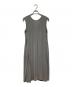 ISSEY MIYAKE (イッセイミヤケ) DRAPE JERSEY-46 DRESS グレー サイズ:2：11000円