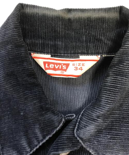 LEVI'S（リーバイス）LEVI'S (リーバイス) コーデュロイトラッカージャケット ネイビー サイズ:34の古着・服飾アイテム
