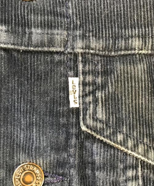 LEVI'S（リーバイス）LEVI'S (リーバイス) コーデュロイトラッカージャケット ネイビー サイズ:34の古着・服飾アイテム