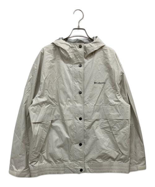 Columbia（コロンビア）Columbia (コロンビア) オレンジフォレストジャケット ライトグレー サイズ:XLの古着・服飾アイテム