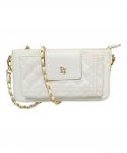 riuリウ）の古着「キルティングフォンバッグ」｜ホワイト