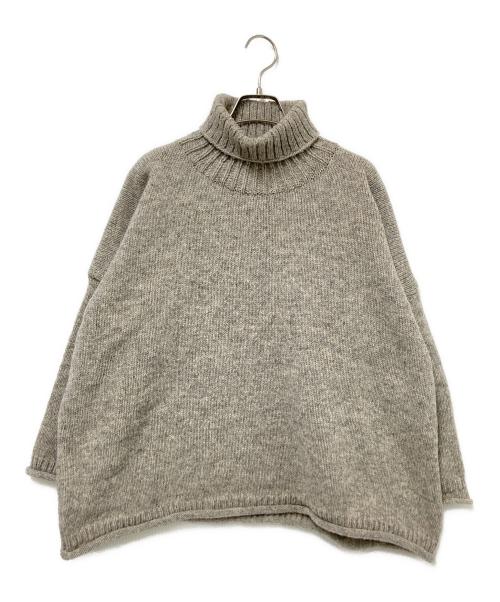 utilite（ユティリテ）utilite (ユティリテ) ペルーニットタートルネックプルオーバー ベージュ サイズ:下記参照の古着・服飾アイテム