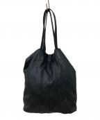 morpheeモルフェ）の古着「ゴートレザーバッグ」｜ブラック