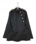 N.Frameエヌ フレーム）の古着「ゴールド釦クラシックケープコート」｜ブラック